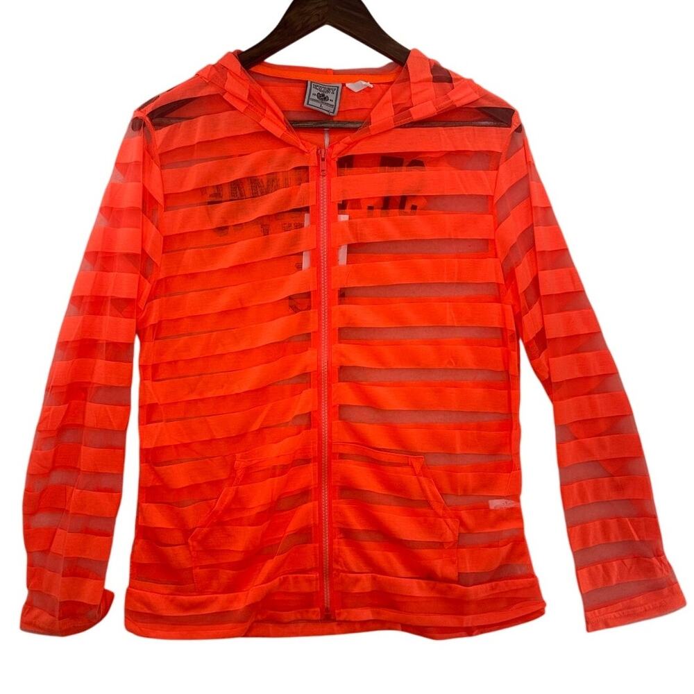 St. Thomas Neon Orange Women's Jacket -‎ Size Large